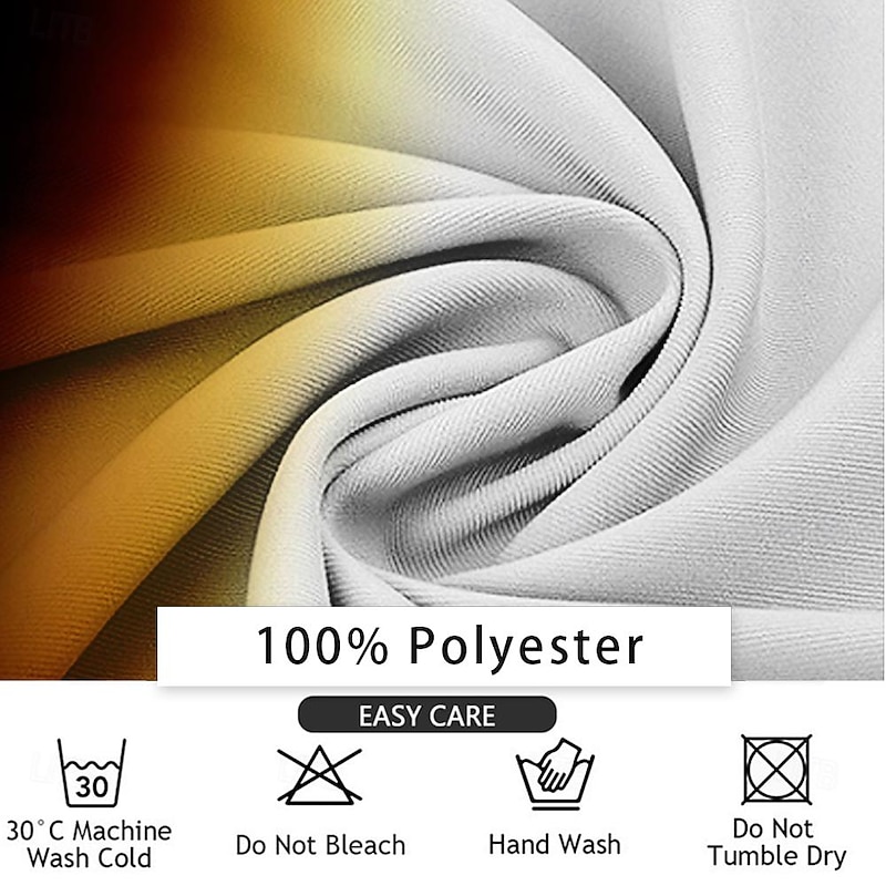 Men's Gradient Dark Long Sleeve Turndown Business Casual Party Evening Wear Daily Buttons Print Multi Pocket3