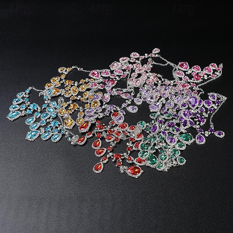 Women's Green Rhinestone Stiletto Heels with Matching Ankle Bracelet – Sparkly Ankle Strap High Heels for Weddings, Prom, and Glamorous Evening Parties4