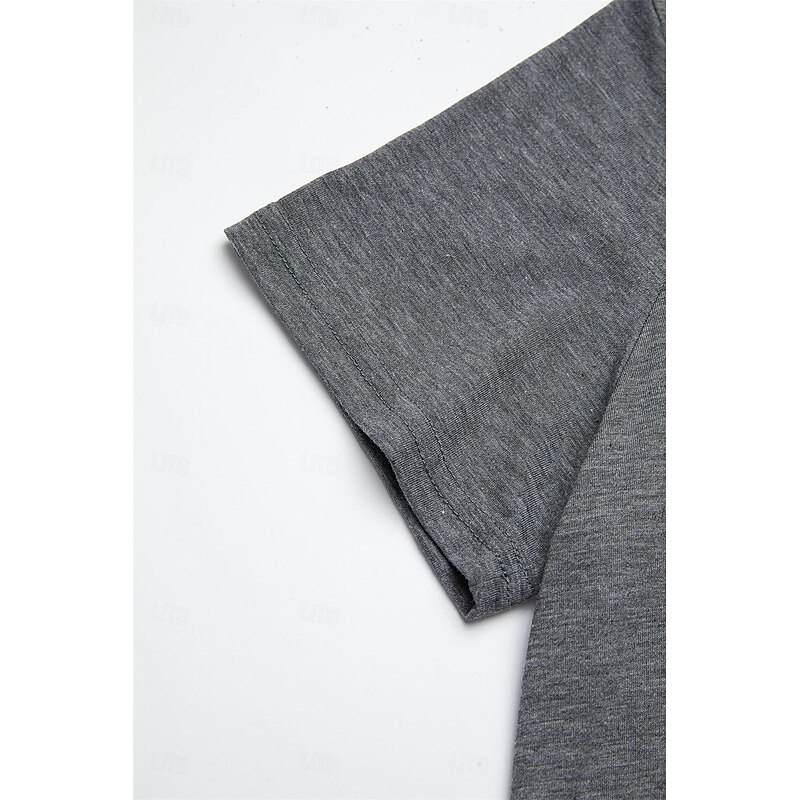 Valentine Women's Heart T Shirt Basic Regular Tops Short Sleeve V Neck Print Regular Fit Valentine Weekend Red Blue Purple Green Gray 19