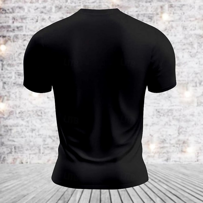 Men's Animal Dog Letter Print T Shirt Tee Top Cotton Short Sleeve Graphic Shirt Black Army Green Comfortable Tee Street Sports Outdoor Fashion Designer Clothing2