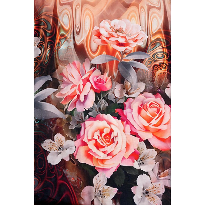 Women's Maxi Dress Casual Dress T Shirt Dress Tee Dress Sundress Streetwear Maxi Street Holiday Date Regular Fit Floral Short Sleeve Crew Neck White Light Green Pink Red Summer2