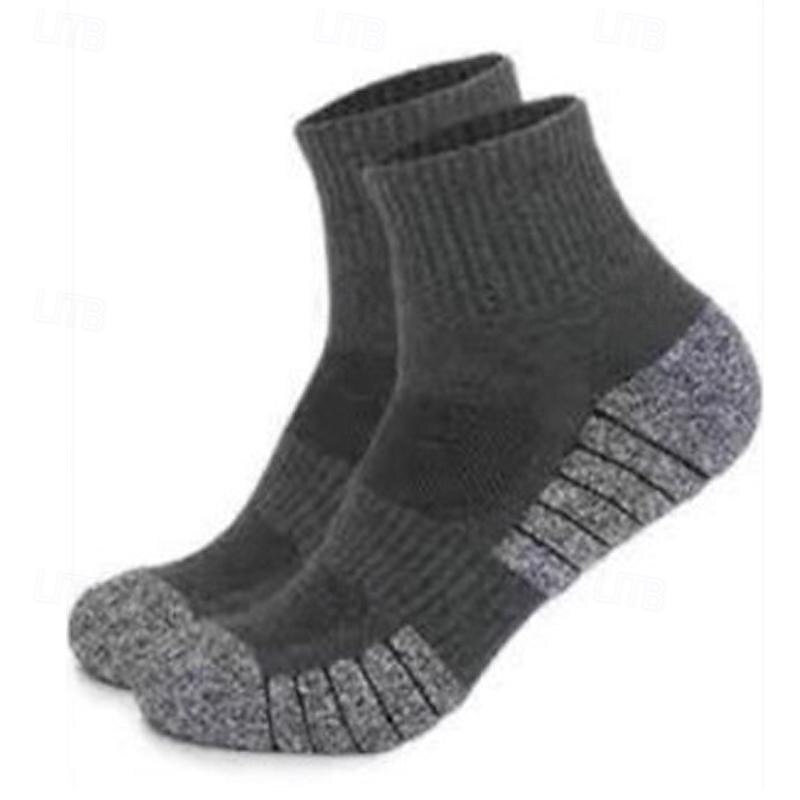 Compression Plus Size Socks Athletic Sports Socks Running Socks 1 Pair Stripe Socks Anti-Slip Breathable Sweat wicking Comfortable Gym Workout Football / Soccer Running Jogging Cycling Sports Stripes2