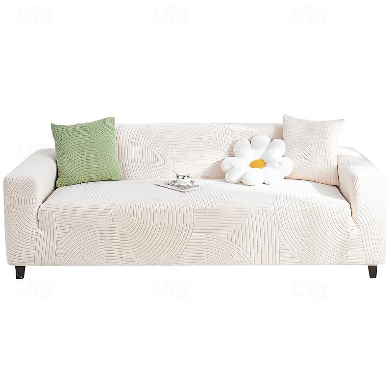 Elastic Sofa Cover All-Inclusive Universal Cover Four Seasons Anti-Cat Scratch Sofa Cover Lazy Non-Slip Full Cover Towel Stretchable Durable Easy to Install and Clean Perfect for Year-Round Use 5