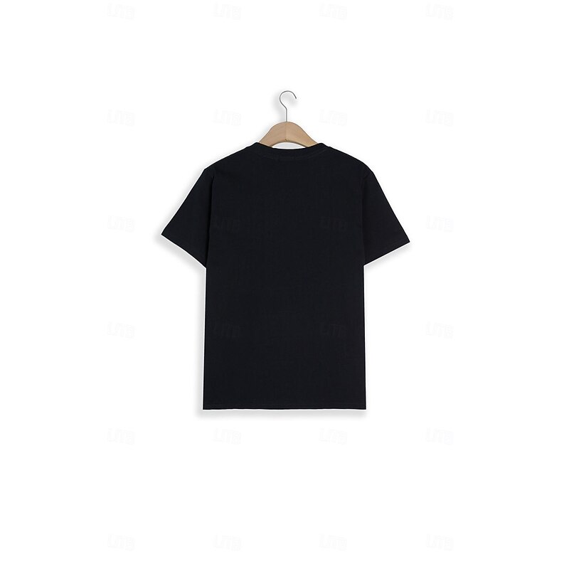 Women's T shirt Tee 100% Cotton Black White Yellow Graphic Daisy Print Short Sleeve Daily Going out Basic Round Neck Regular 100% Cotton Floral S4