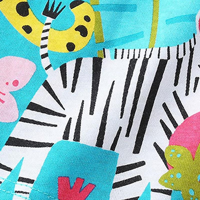 Girls' 3D Animal Cartoon Dress Short Sleeve Summer Vacation Daily Holiday Princess Beautiful Sweet Little Kids(4-7ys) 4-7 Years Casual Dress Above Knee Regular Fit4