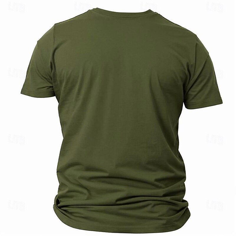 Men's Funny Slang T Shirt Short Sleeve T shirt 3D Print Crew Neck Shirt Retro Vintage Casual Street Casual Bar Black Green Gray Spring & Summer Clothing Apparel S M L XL 2XL 3XL2