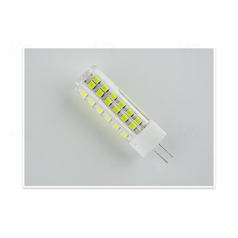 6pcs G4 LED Bi-pin Lights 400Lumens 7W 75LED Beads SMD 2835 Warm White White 220 V4