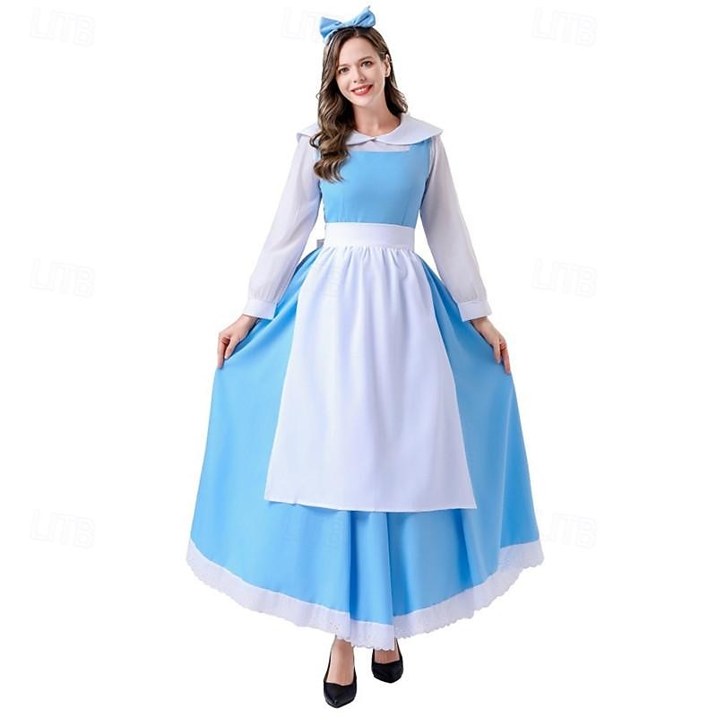 Alice in Wonderland Halloween Masquerade Adults' Women's Carnival Halloween Easy Halloween Costumes Dress Up