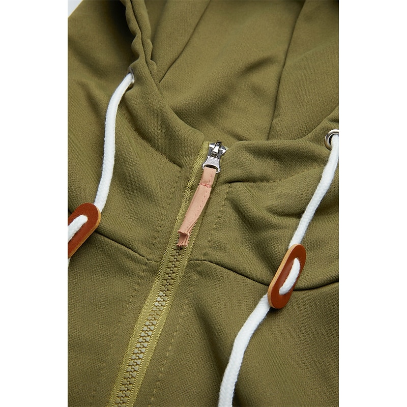 Men's Hoodie Quarter Zip Hoodie Tactical Black Army Green Blue Brown Hooded Color Block Zipper Sports & Outdoor Daily Holiday Corduroy Streetwear Cool Casual Spring &  Fall Clothing Apparel Hoodies2