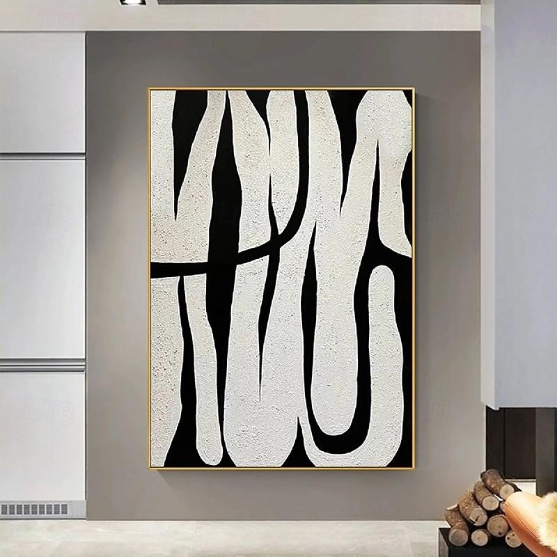 Beige Wabi Sabi oil painting handmade Wall Art Black Beige Abstract Painting Large Black Minimalist painting Wall Art painting handmade Beige Textured Canvas Painting Neutral Wall Art Decor2