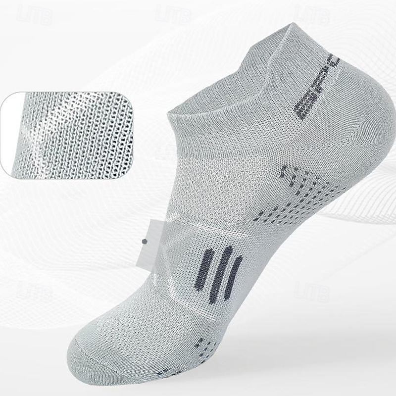 Men's 3 Pairs Multi Packs Socks Running Socks Casual Socks Black White Color Color Block Sports & Outdoor Daily Vacation Basic Medium Spring Fall Fashion Casual3