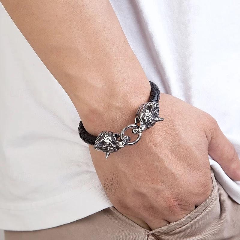 Retro Vintage Punk & Gothic Medieval Bracelet Pirate Viking Fancy Dress Men's Pirate Masquerade Event / Party Adults' Bracelet