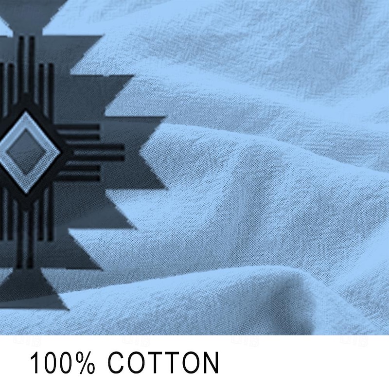 Men's Graphic Aztec Grid / Plaid Shorts Summer Shorts Casual Shorts Mid Waist Streetwear Designer Ethnic Style Casual Daily Holiday Drawstring Pocket Elastic Waist Designer Clothing Apparel3