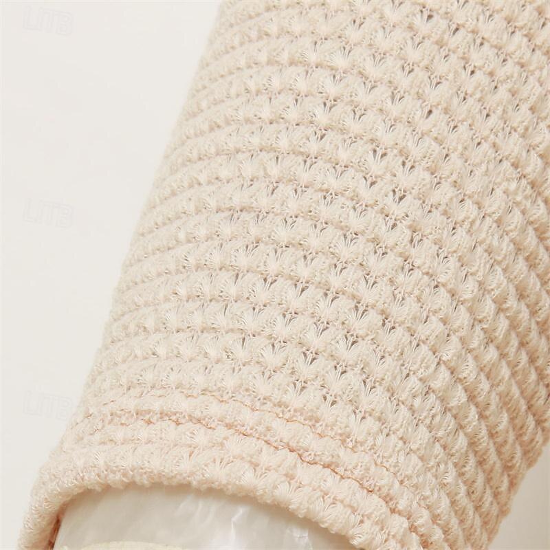 Men's T Shirt Tee Knit Tee Tee Top Long Sleeve V Neck Spring & Fall Plain Fashion Designer Basic Knitting Vacation Street Going out Black Navy Blue Khaki Top Tee for Men 17