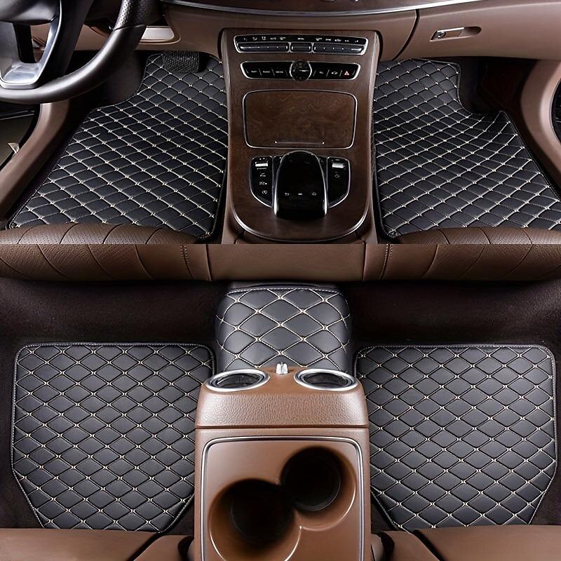 Car Floor Mats Durable Waterproof Set of Universal Auto Rugs for Enhanced Interior Protection4