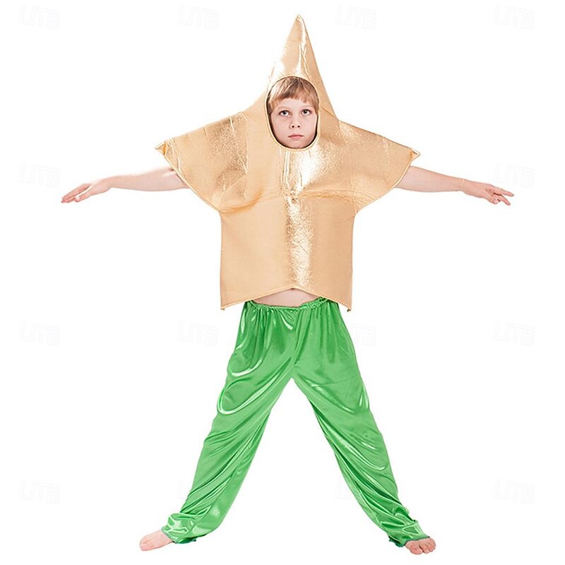 Starfish Halloween Cosplay Costume Funny Costumes Carnival Costume Cosplay Kid's Boys' Girls' Carnival Masquerade Mardi Gras Performance Party Halloween Easy Halloween Costumes Dress Up