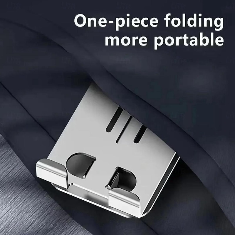 Phone Stand Portable Rotatable Foldable Phone Holder for Desk Compatible with All Mobile Phone Phone Accessory3