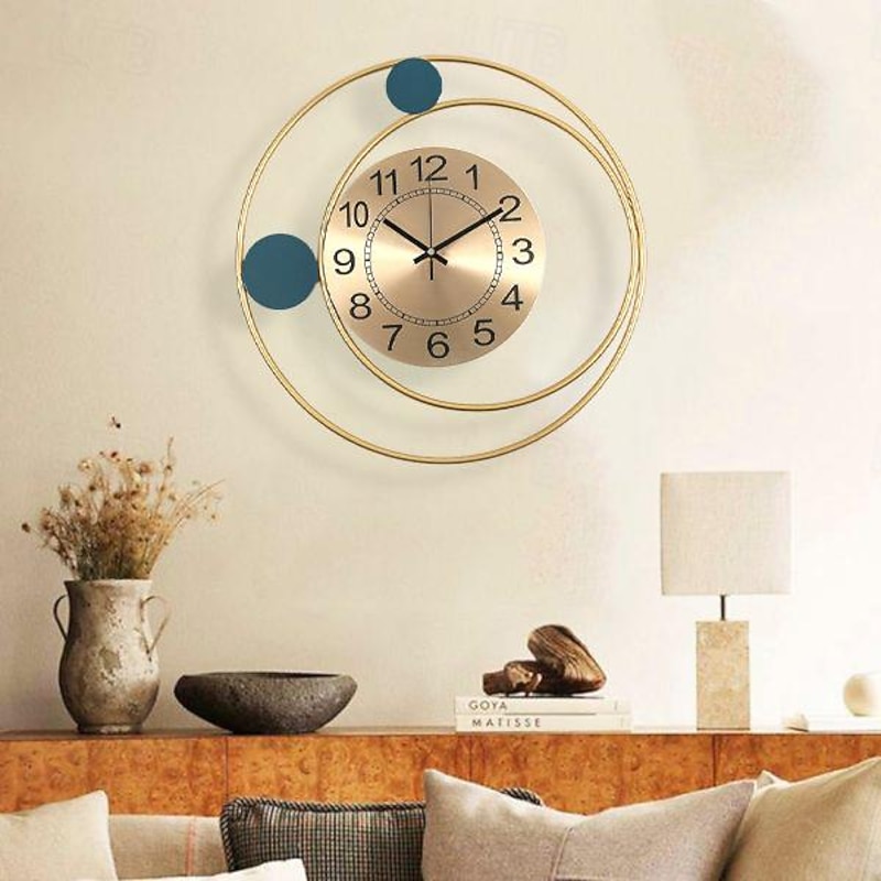 Wall Clock Fashion  Modern Decoration Creative Personality for Bedroom Office Decor 42*42CM2