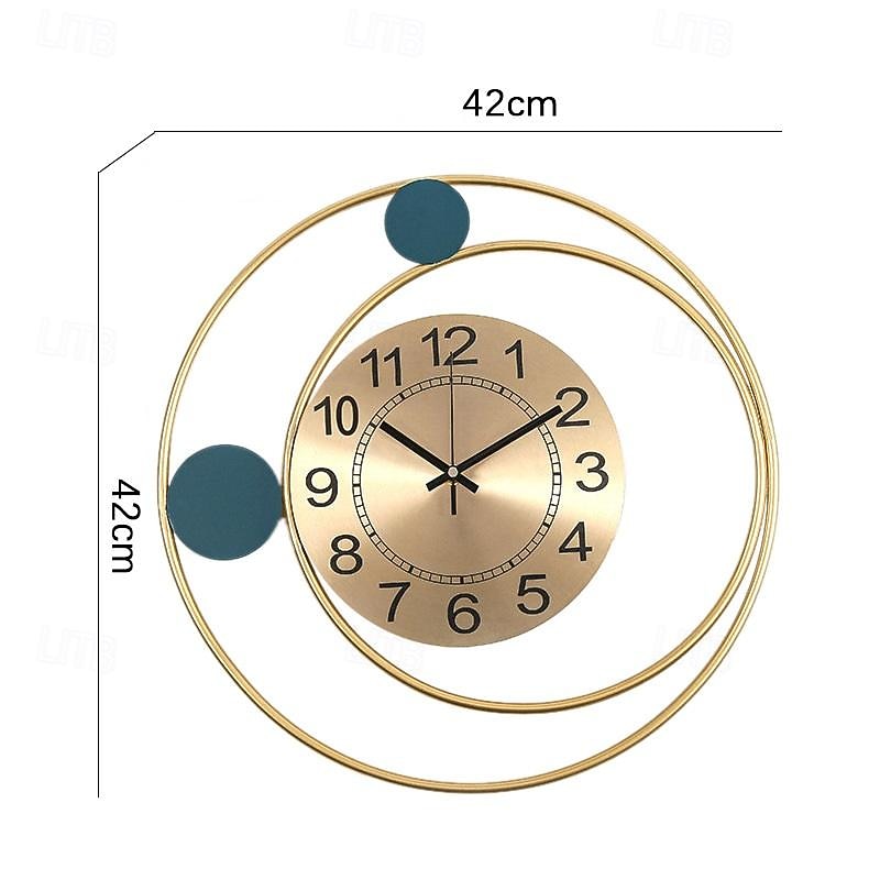 Wall Clock Fashion  Modern Decoration Creative Personality for Bedroom Office Decor 42*42CM4
