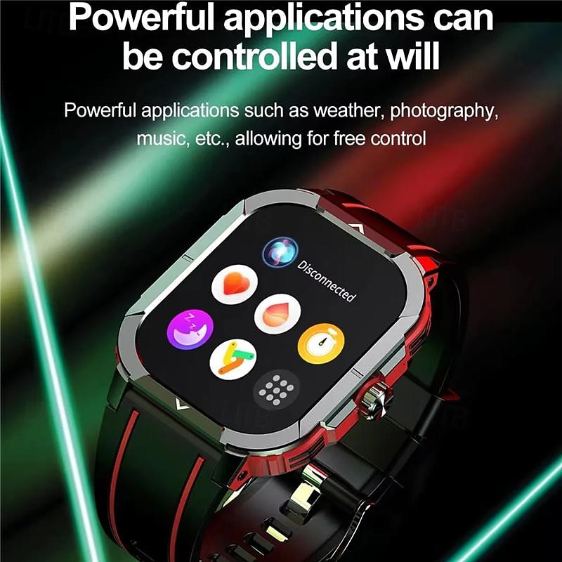 HK56 Smart Sports Watch 2.06inch Amoled Large Screen Bluetooth Call AI Voice Rotating Crown Women Digital Fitness Watches4