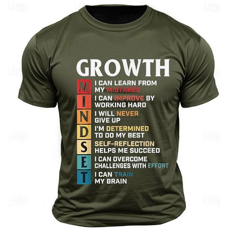 Men's Letter Funny T Shirt Tee Top 100% Cotton Short Sleeve Graphic Shirt Black Dark Grey Army Green Comfortable Tee Street Sports Outdoor Fashion Designer Clothing4