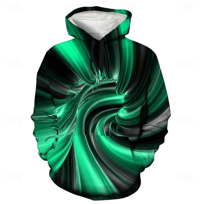 Men's Graphic Hoodie Hoodies Sweatshirt Cool Long Sleeve Hooded Red Blue Fall Winter Designer3