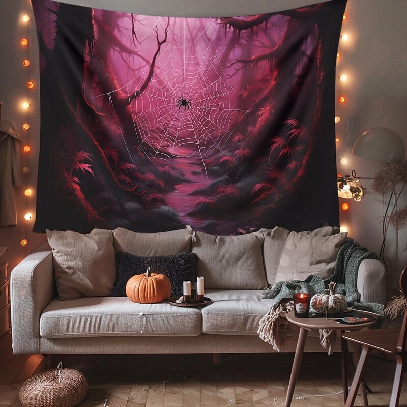 Pink Bats Hanging Tapestry Wall Art Large Tapestry Mural Decor Photograph Backdrop Blanket Curtain Home Bedroom Living Room Decoration3
