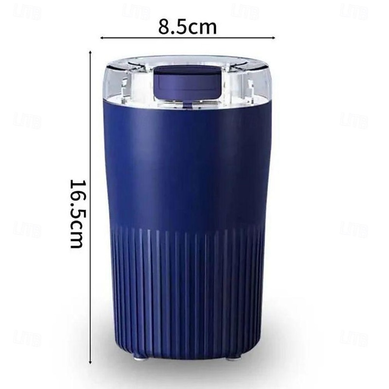 Mini Electric Coffee Grinder,Stainless Steel Grain Grinder and Coffee Mill - Kitchen Herb Grinder for Home Use4