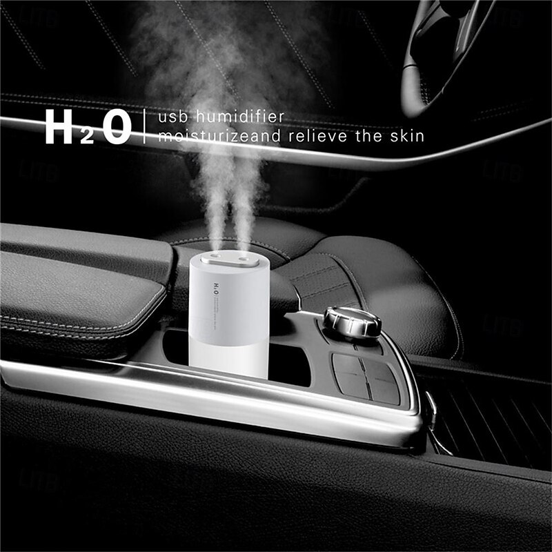 Wireless Air Humidifier Aroma Diffuser USB Rechargeable Double Nozzle Essential Oil Diffuser Mist Maker Humidifier3
