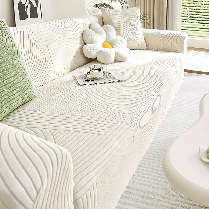 Elastic Sofa Cover All-Inclusive Universal Cover Four Seasons Anti-Cat Scratch Sofa Cover Lazy Non-Slip Full Cover Towel Stretchable Durable Easy to Install and Clean Perfect for Year-Round Use3