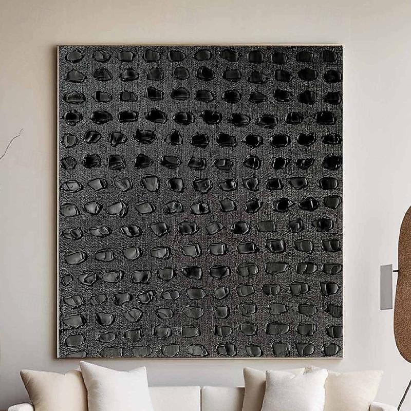Large Wabi-Sabi oil painting handmade Wall Art Black wall art 3d texture oil painting handmade brown painting brown abstract art 3d texture wall art Earth Tone art Bohemian painting