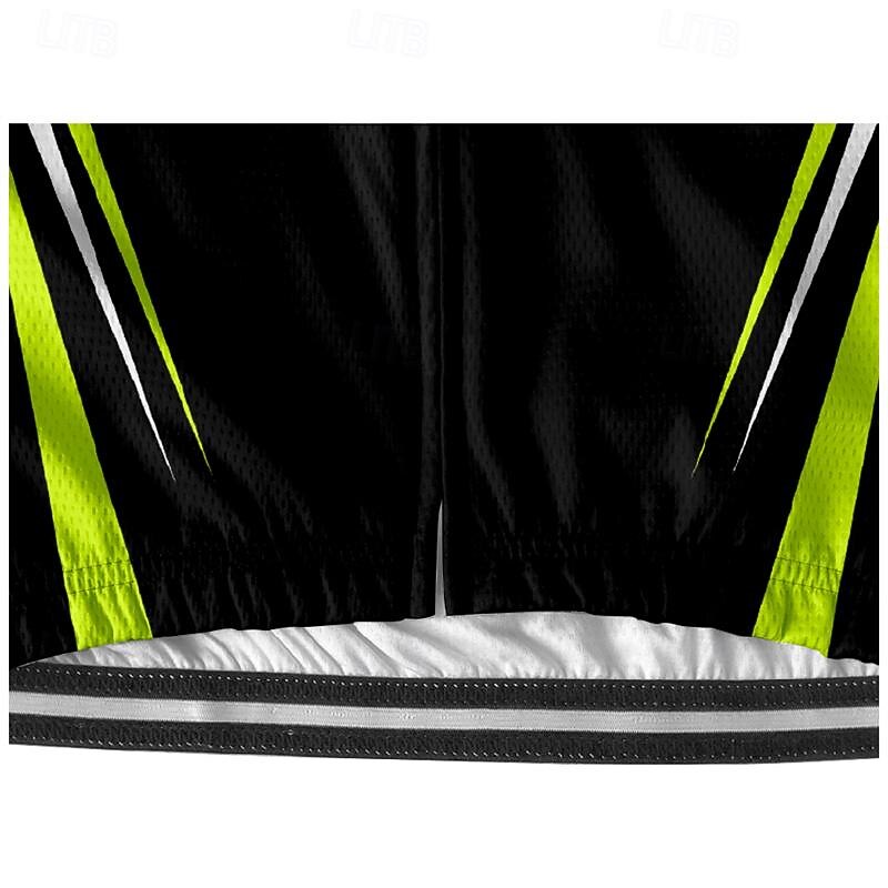 Men's Cycling Jersey Color Block Short Sleeve Bike Tee Tshirt Jersey Top with 3 Rear Pockets Mountain Bike MTB Quick Dry Breathable Sports Yellow Red Blue Clothing Apparel4