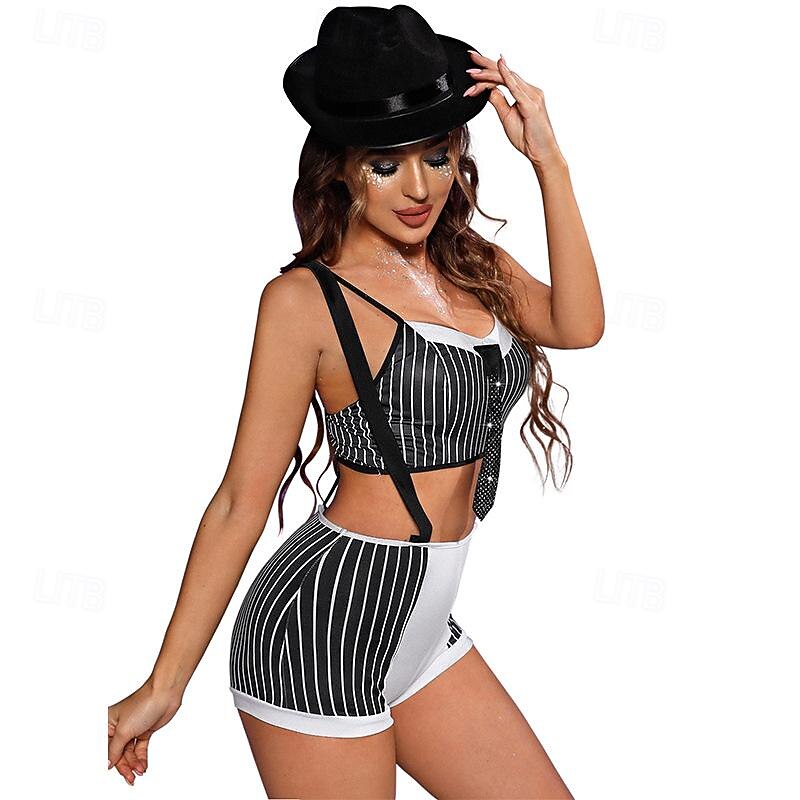 Catwoman Halloween Uniform Carnival Costume Cosplay Adults' Women's Carnival Party Easy Halloween Costumes Dress Up4