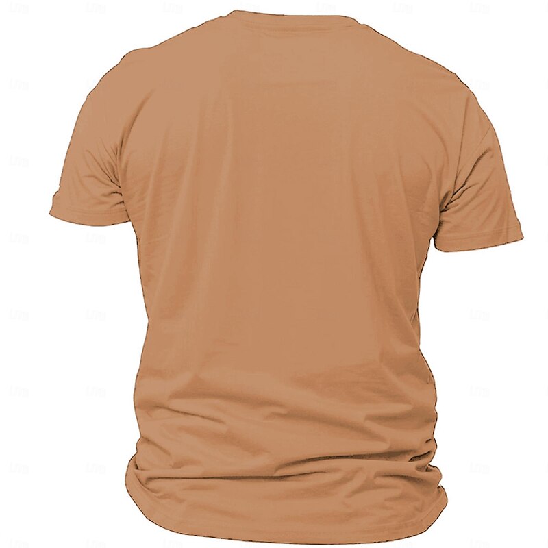 Men's Mona Lisa T Shirt Short Sleeve T shirt 3D Print Crew Neck Shirt Retro Vintage Casual Street Style Sports Outdoor Holiday Going out Green Khaki Spring & Summer Clothing Apparel S M L XL 2XL 3XL2