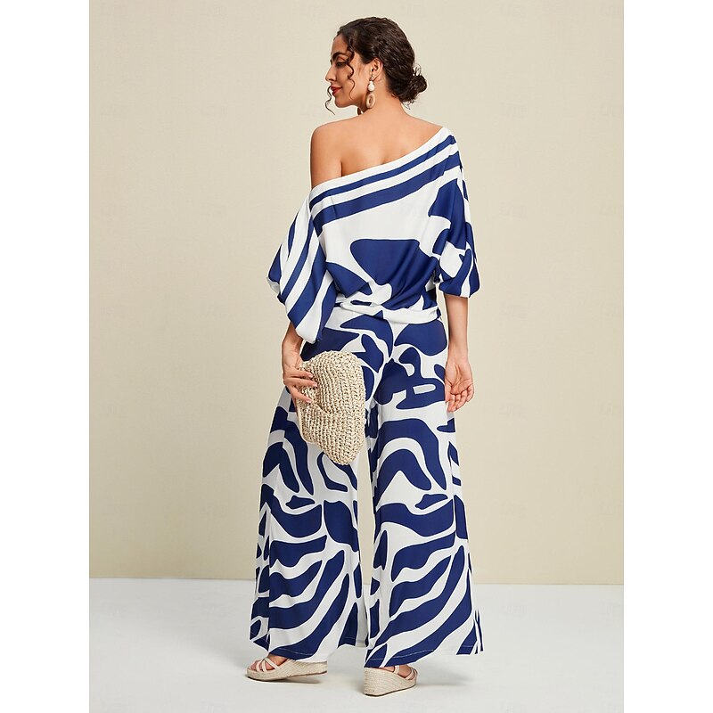 Satin Casual Elegant Wide Leg Pants3