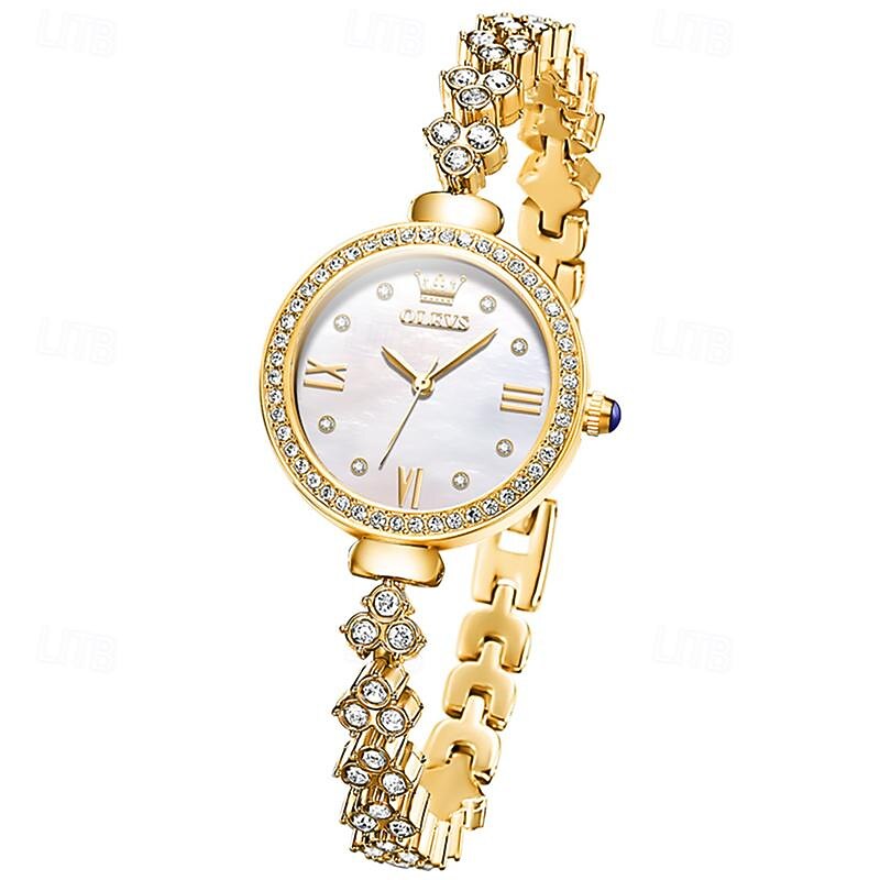 New Olevs Olevs Brand Fashion Trend Women'S Watches Calendar With Diamonds Simple Leisure Quartz Watch Waterproof Sports Versatile Women'S Wristwatches3