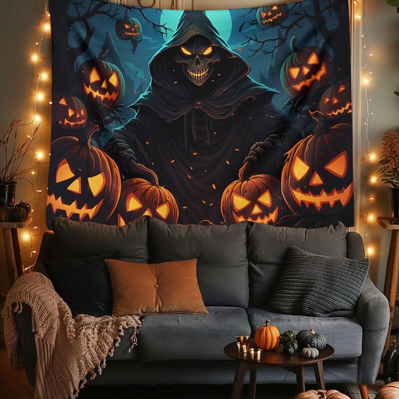 Halloween Decorations Girl Ghost Hanging Tapestry Wall Art Large Tapestry Mural Decor Photograph Backdrop Blanket Curtain Home Bedroom Living Room3