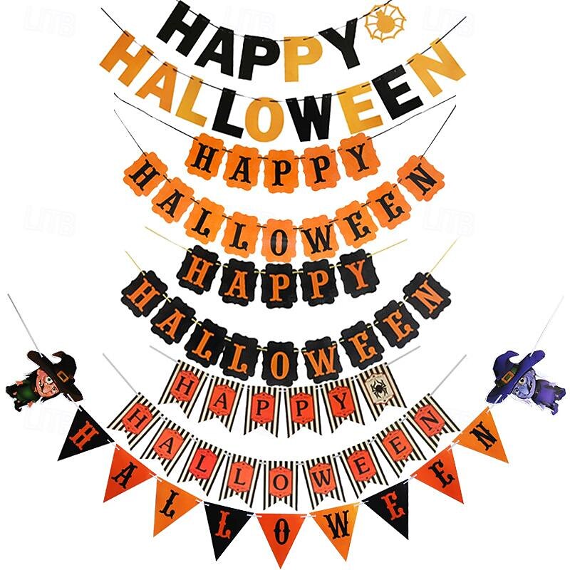 HAPPY HALLOWEEN Party Banner, Halloween Horror Party Decorations, Halloween Bloody Horror Movie Birthday Party Decorations, Halloween Zombie Vampire Party Decorations