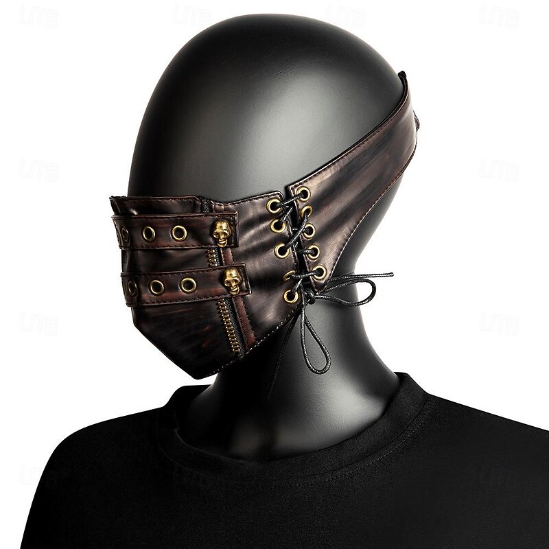 Retro Vintage Medieval Renaissance Mask Fancy Dress Men's Women's Fantasy Steampunk Halloween Carnival Dailywear Adults Mask3