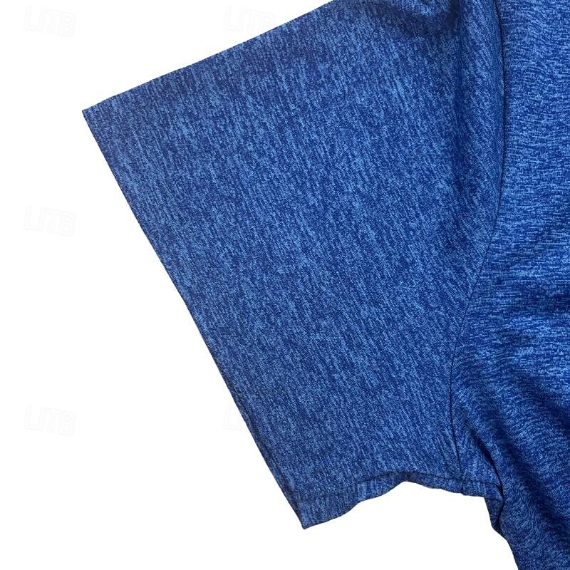 Men's Sports Polo Shirts Golf Shirt Casual Holiday Lapel Short Sleeve Fashion Basic Plain Buttons Summer Regular Fit Dark Brown Black Grey Sports Polo Shirts4