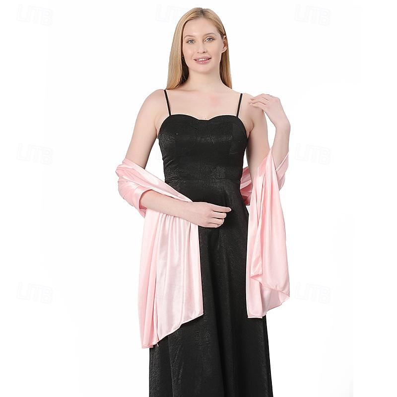 Silky Sheer Shawls and Wraps for Women Evening Dresses Soft Silky Wraps Wedding Bridal Scarf