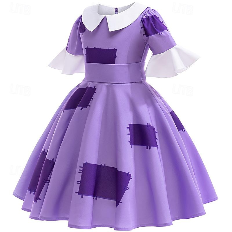 TADC Scarecrow Ragatha Dress Costume Cosplay Movie Cosplay for Girls' Kid's