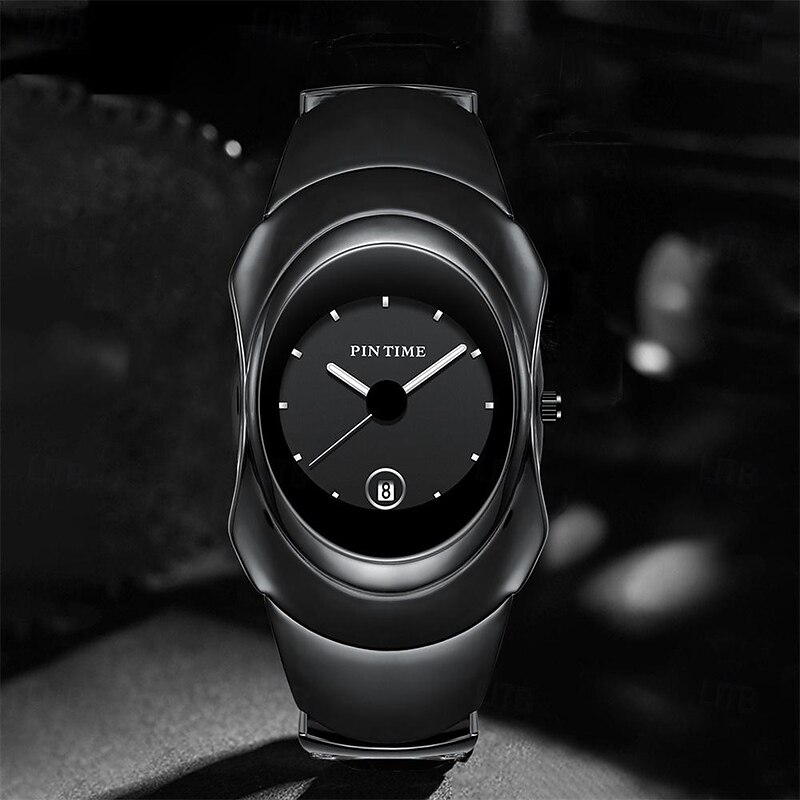 Men Quartz Watch Creative Fashion Wristwatch Luminous Calendar Waterproof Decoration Alloy Watch2