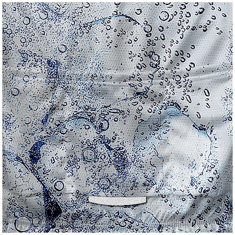 Women's Cycling Jersey Graphic Short Sleeve Bike Tee Tshirt Jersey Top with 3 Rear Pockets Mountain Bike MTB Quick Dry Breathable Sports Blue Clothing Apparel4