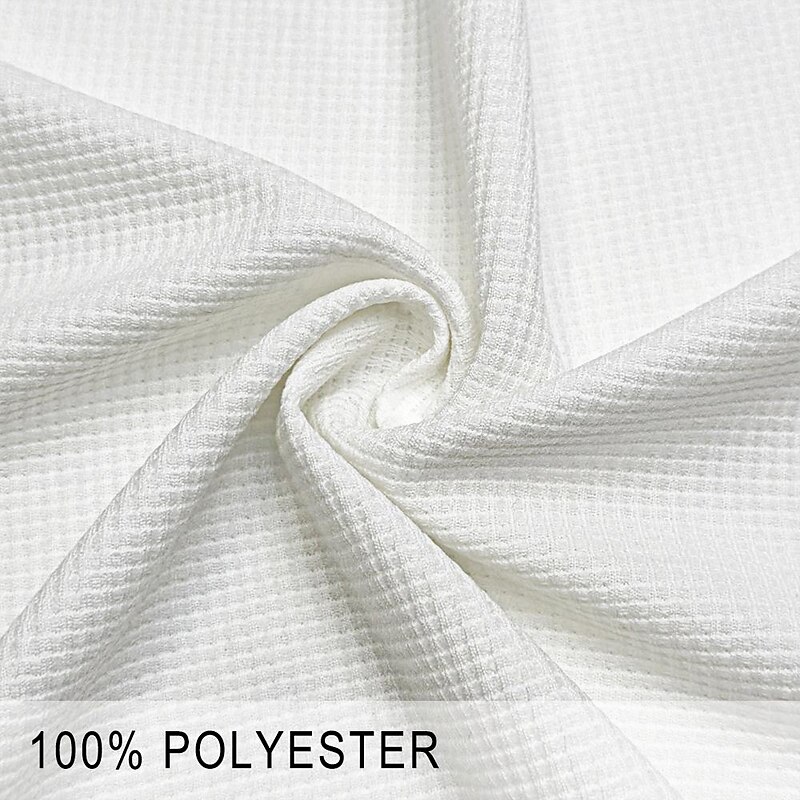 Men's Tribal Waffle Polo Shirts Golf Shirt Short Sleeve Polo Shirts Collared Shirts Vacation Wear Party Outfits Buttons 3D Print Spring & Summer White3