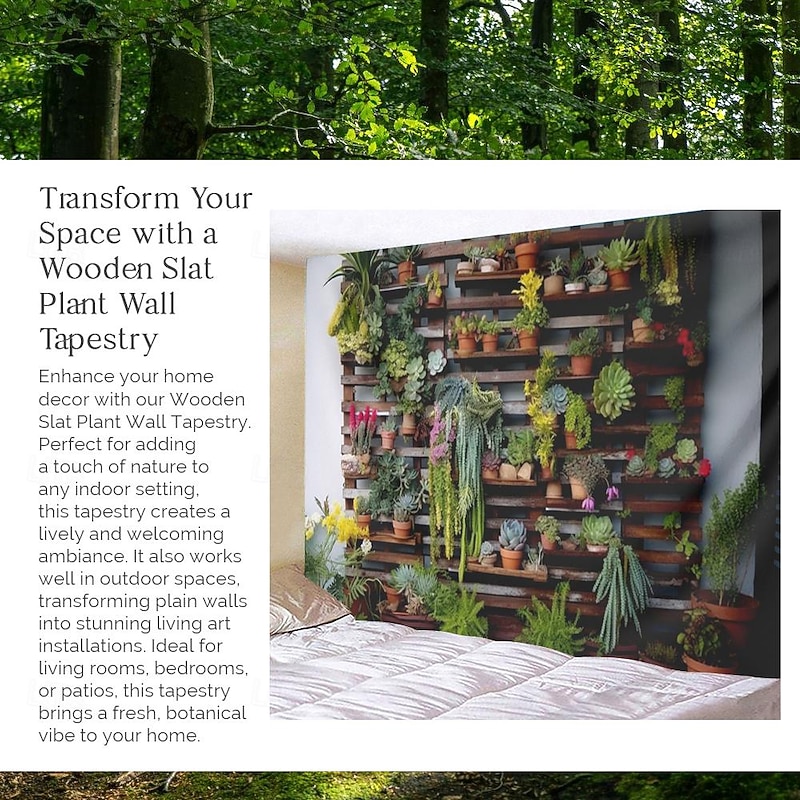 Flower Pot Wall Hanging Tapestry Wall Art Large Tapestry Mural Decor Photograph Backdrop Blanket Curtain Home Bedroom Living Room Decoration Cottagecore4