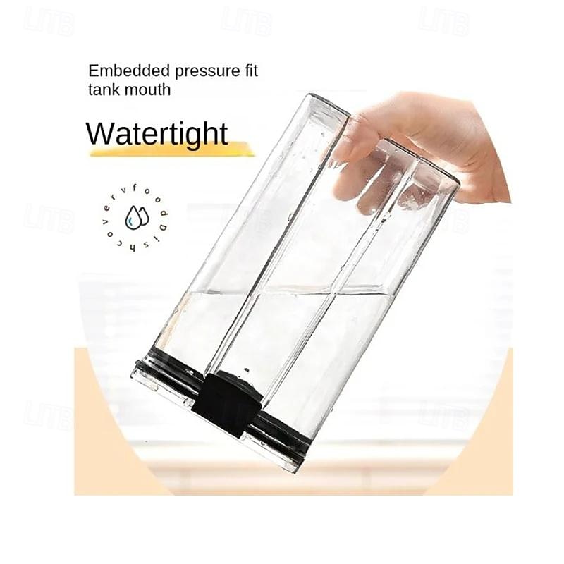 Home Kitchen Moisture-Proof Sealed Jar Grains Household Kitchen Storage Box Food-Grade Transparent Plastic Storage Jar 1PCS4