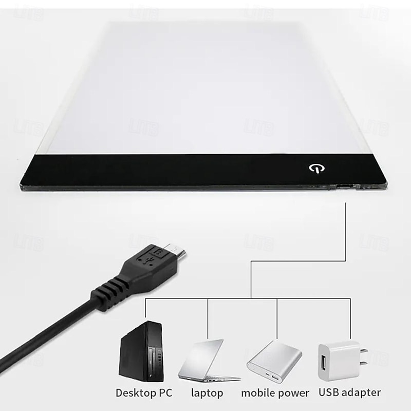 A5 Ultra-Thin Portable LED Light Box USB Power Artcraft LED Trace Light Pad For Artists Drawing Sketching Diamond Painting3