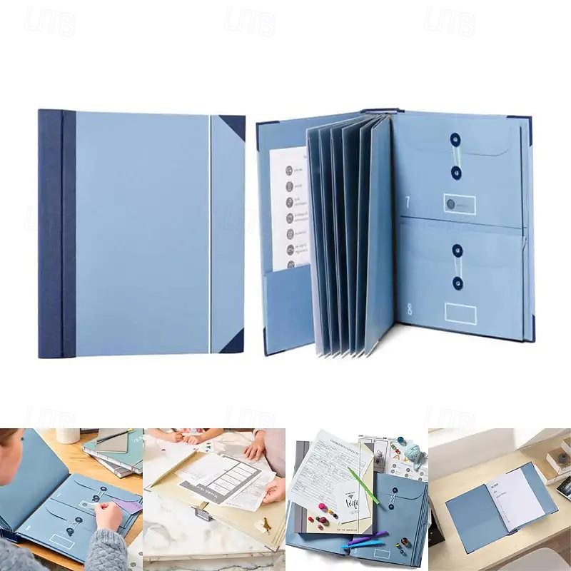In Case I Go Missing Binder Manila Pocket Folder Organ File Bag2