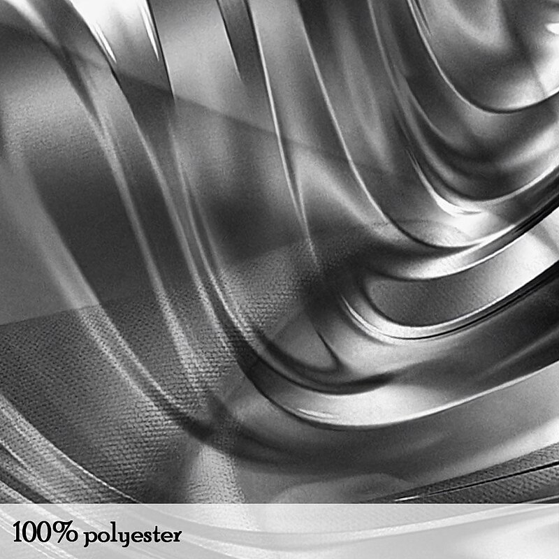 Men's Geometric Pattern Shirt Dress Shirt Button Up Shirt Long Sleeve Fashion Casual Party Evening Wear Business Daily Fall Winter Spring & Summer Turndown Shirt Collar Button Up 3D Print Silver2